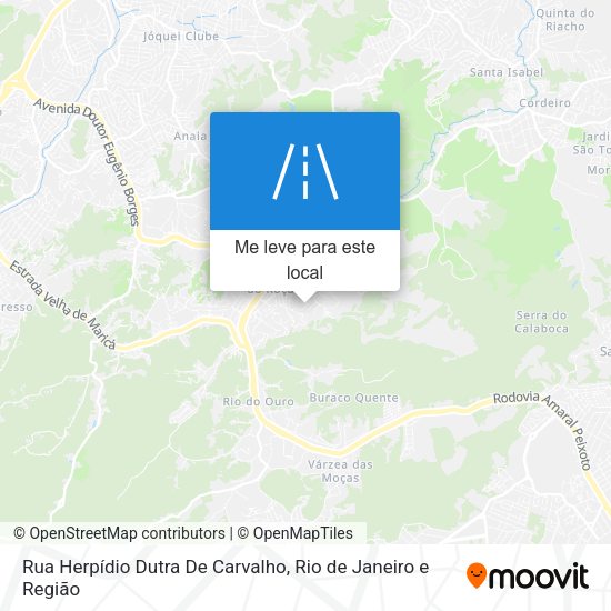 Rua Herpídio Dutra De Carvalho mapa