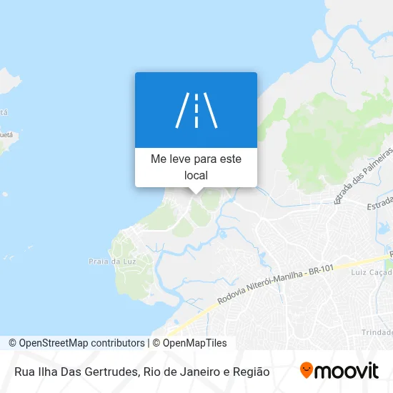 Rua Ilha Das Gertrudes mapa