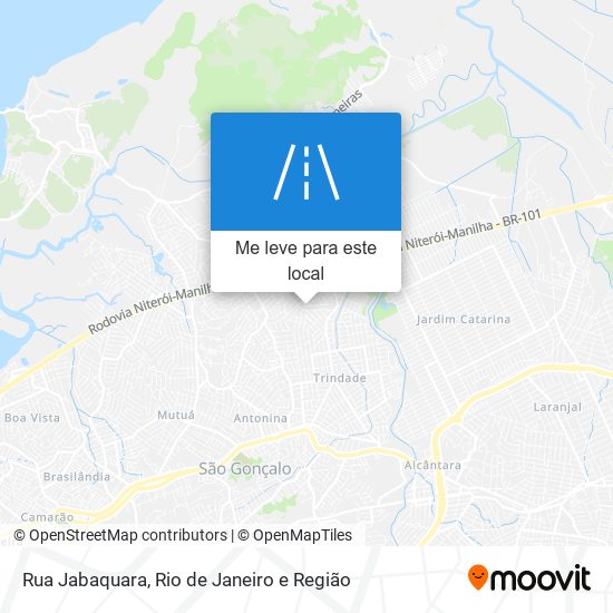 Rua Jabaquara mapa