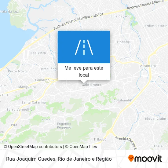 Rua Joaquim Guedes mapa