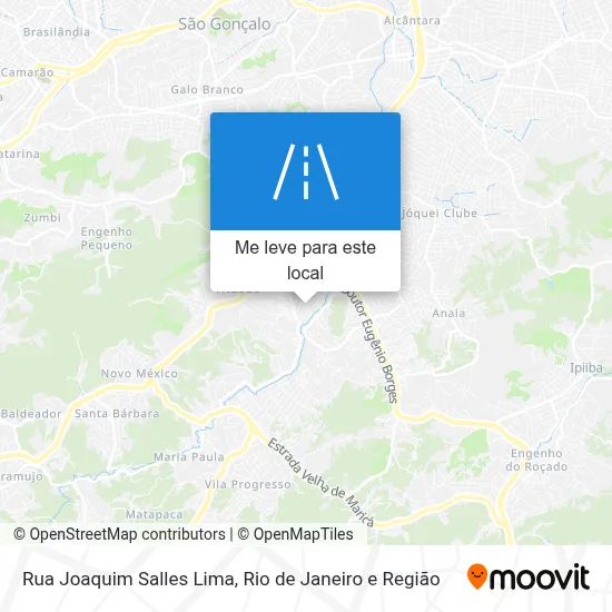 Rua Joaquim Salles Lima mapa