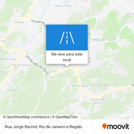 Rua Jorge Rachid mapa