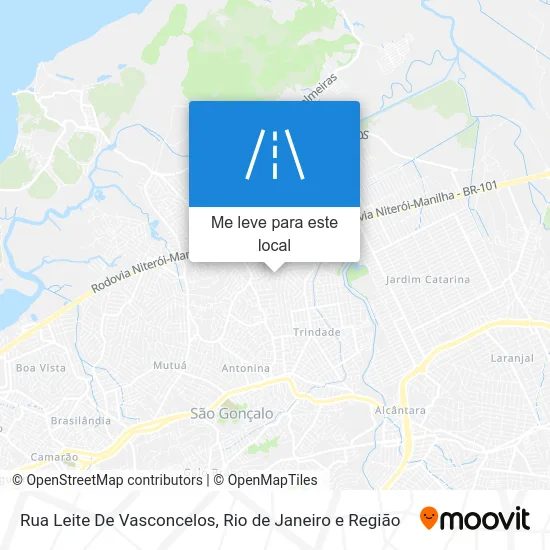 Rua Leite De Vasconcelos mapa