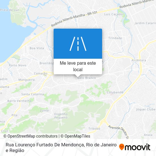 Rua Lourenço Furtado De Mendonça mapa
