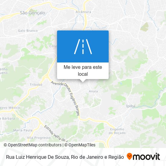 Rua Luiz Henrique De Souza mapa