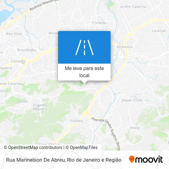 Rua Marinelson De Abreu mapa