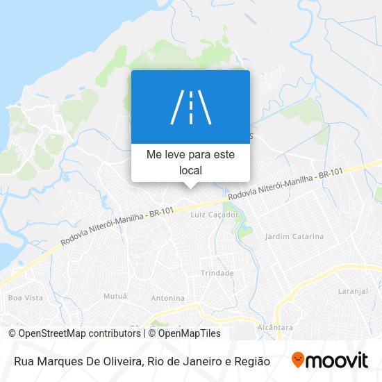 Rua Marques De Oliveira mapa