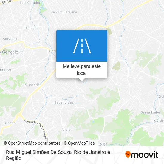 Rua Miguel Simões De Souza mapa