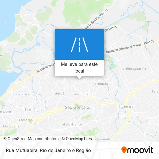 Rua Mutuapira mapa