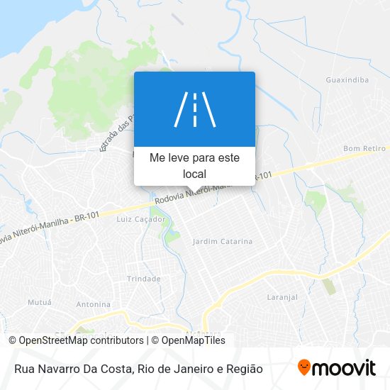 Rua Navarro Da Costa mapa