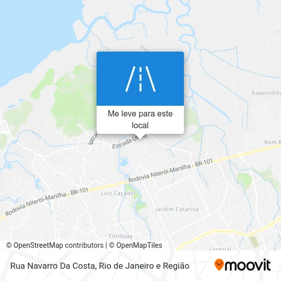 Rua Navarro Da Costa mapa