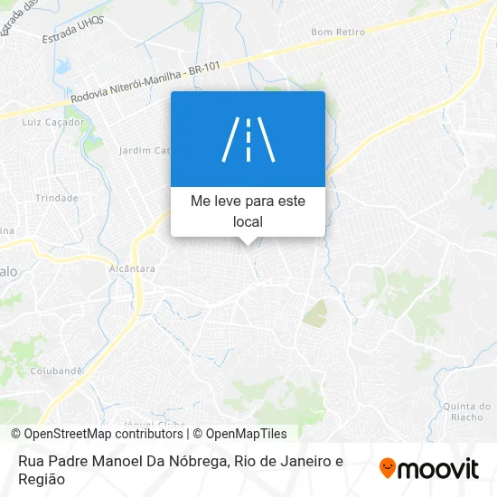 Rua Padre Manoel Da Nóbrega mapa
