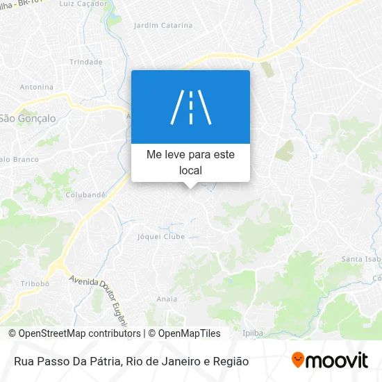 Rua Passo Da Pátria mapa