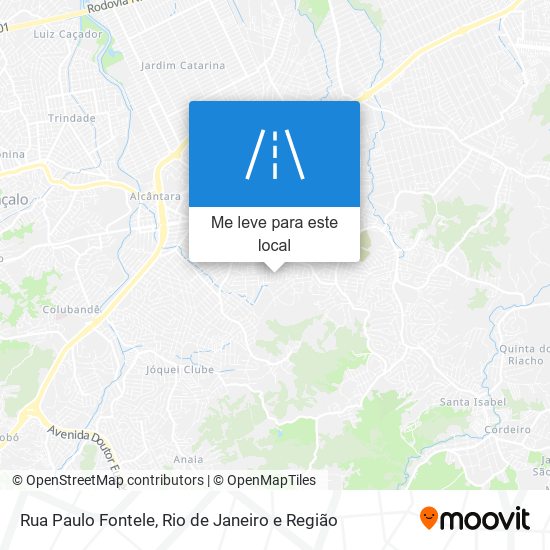 Rua Paulo Fontele mapa