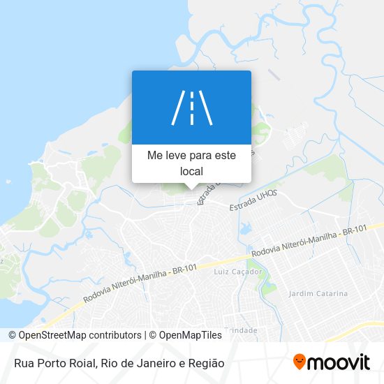 Rua Porto Roial mapa