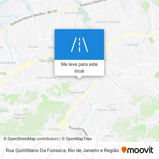 Rua Quintiliano Da Fonseca mapa