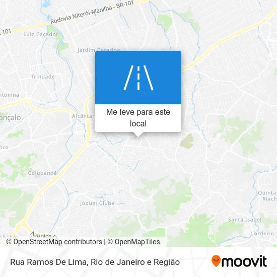 Rua Ramos De Lima mapa