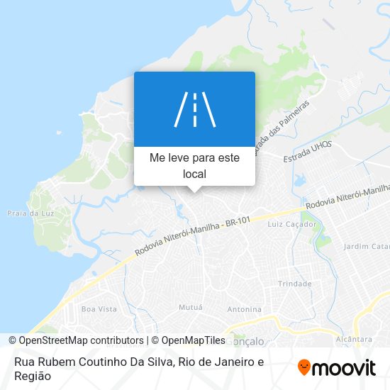 Rua Rubem Coutinho Da Silva mapa