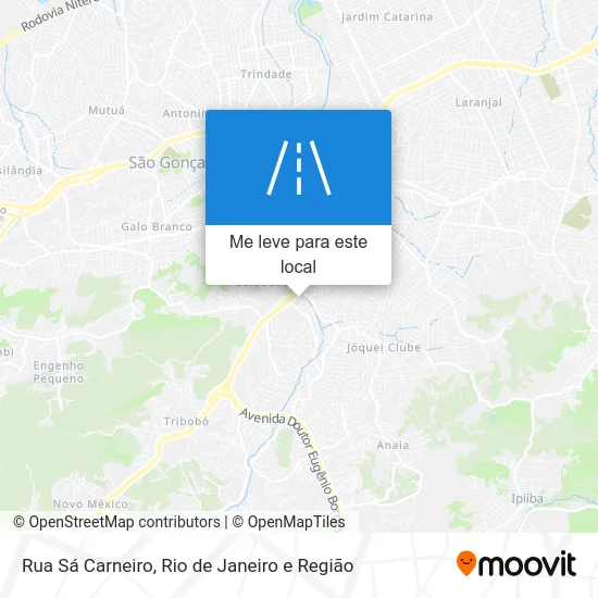 Rua Sá Carneiro mapa