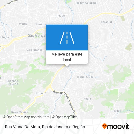 Rua Viana Da Mota mapa