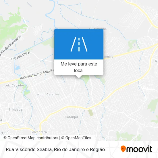 Rua Visconde Seabra mapa