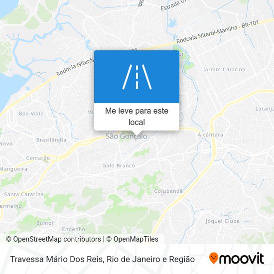 Travessa Mário Dos Reis mapa