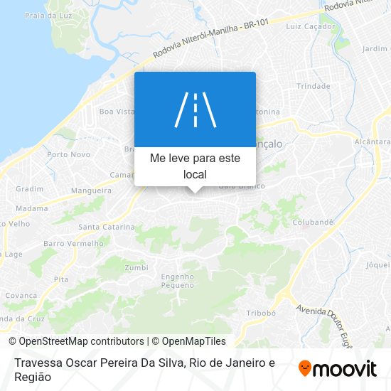 Travessa Oscar Pereira Da Silva mapa