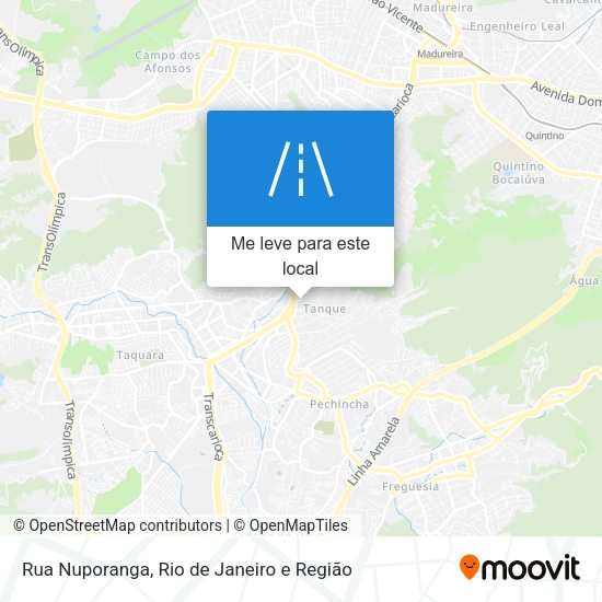 Rua Nuporanga mapa