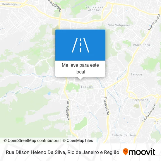 Rua Dilson Heleno Da Silva mapa