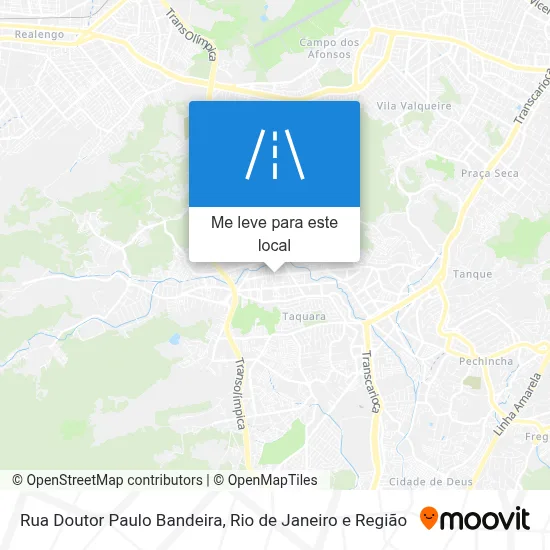 Rua Doutor Paulo Bandeira mapa