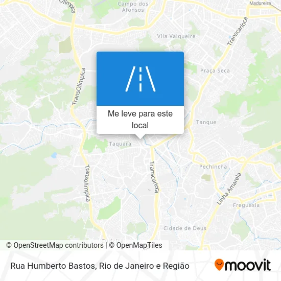 Rua Humberto Bastos mapa