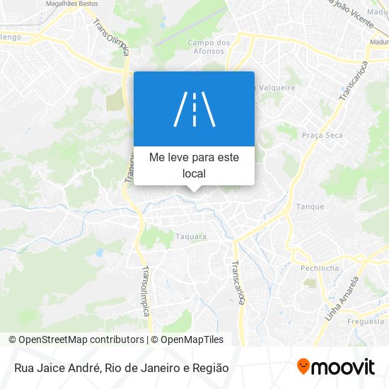 Rua Jaice André mapa