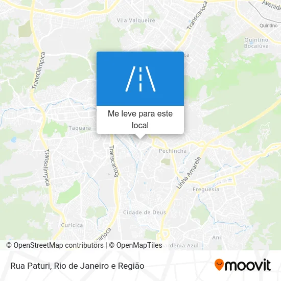Rua Paturi mapa