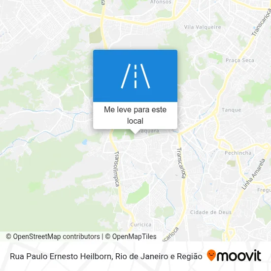 Rua Paulo Ernesto Heilborn mapa