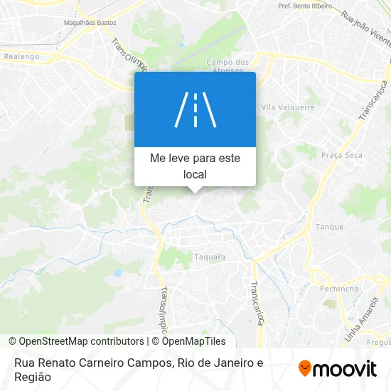 Rua Renato Carneiro Campos mapa