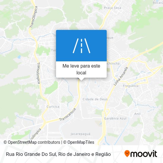 Rua Rio Grande Do Sul mapa