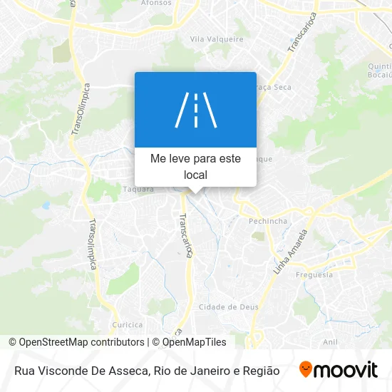 Rua Visconde De Asseca mapa