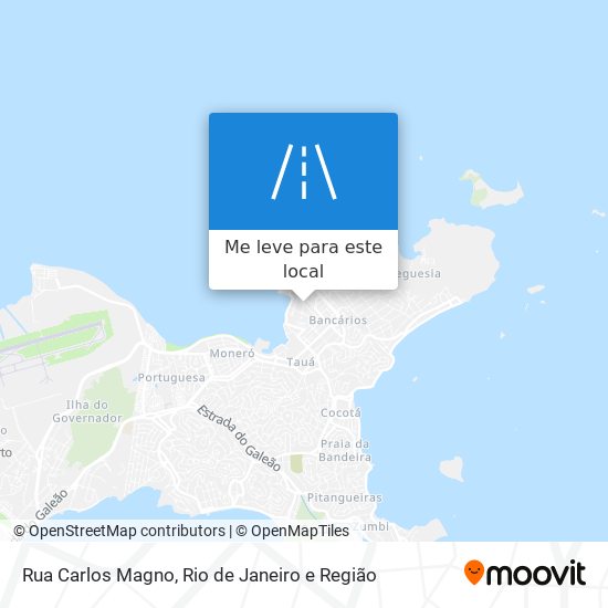 Rua Carlos Magno mapa