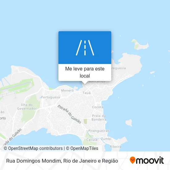 Rua Domingos Mondim mapa