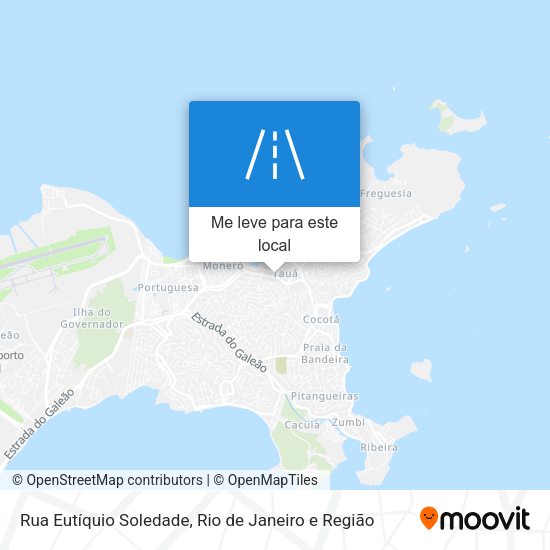 Rua Eutíquio Soledade mapa
