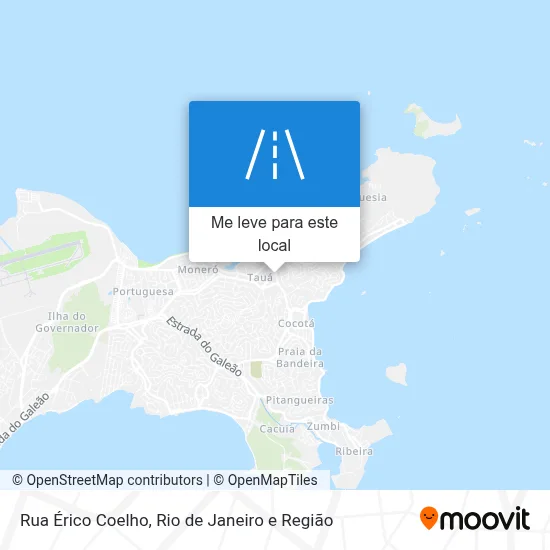 Rua Érico Coelho mapa