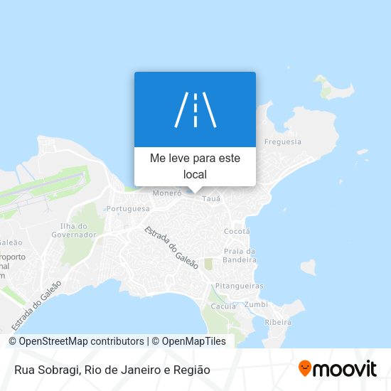Rua Sobragi mapa
