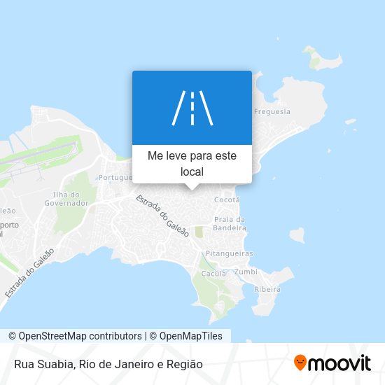 Rua Suabia mapa