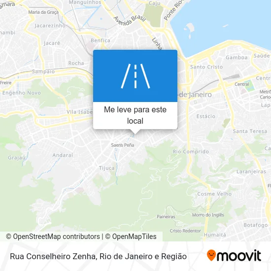 Rua Conselheiro Zenha mapa