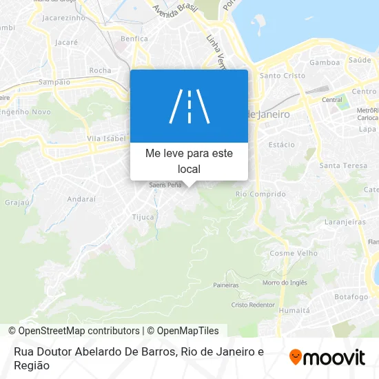 Rua Doutor Abelardo De Barros mapa