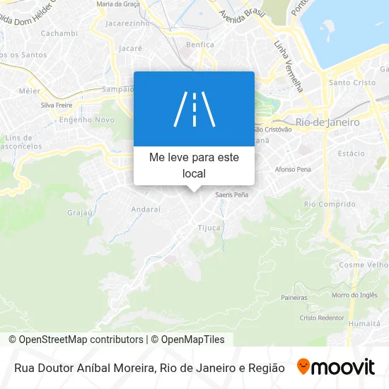Rua Doutor Aníbal Moreira mapa