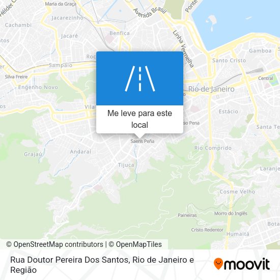Rua Doutor Pereira Dos Santos mapa