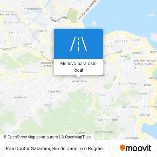 Rua Doutor Satamini mapa
