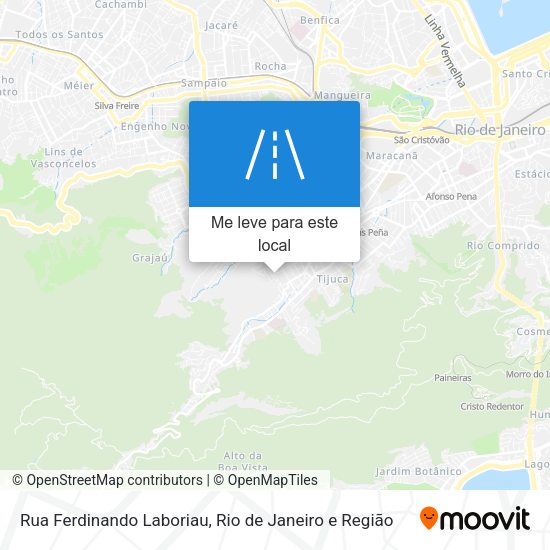 Rua Ferdinando Laboriau mapa