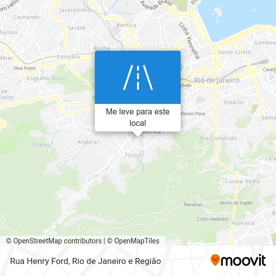 Rua Henry Ford mapa